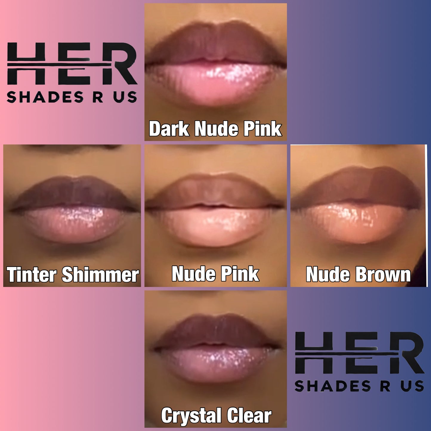 Dark Nude Pink Lip Gloss (#12)